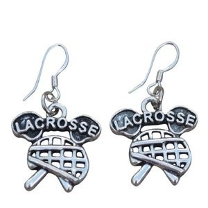 Girls  Lacrosse Earrings
